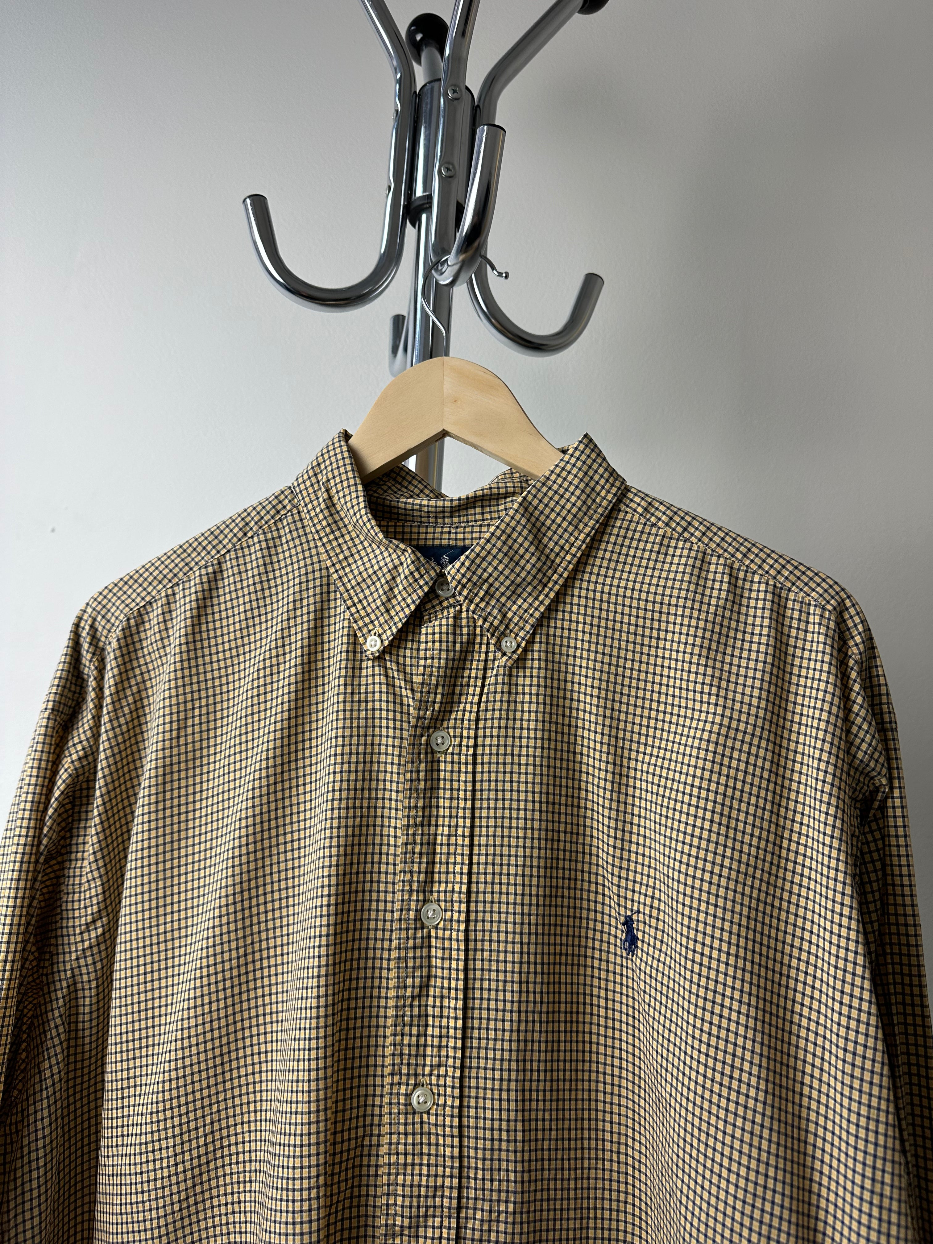 Vintage Polo Ralph Lauren Checked Oxford Shirt - size XL