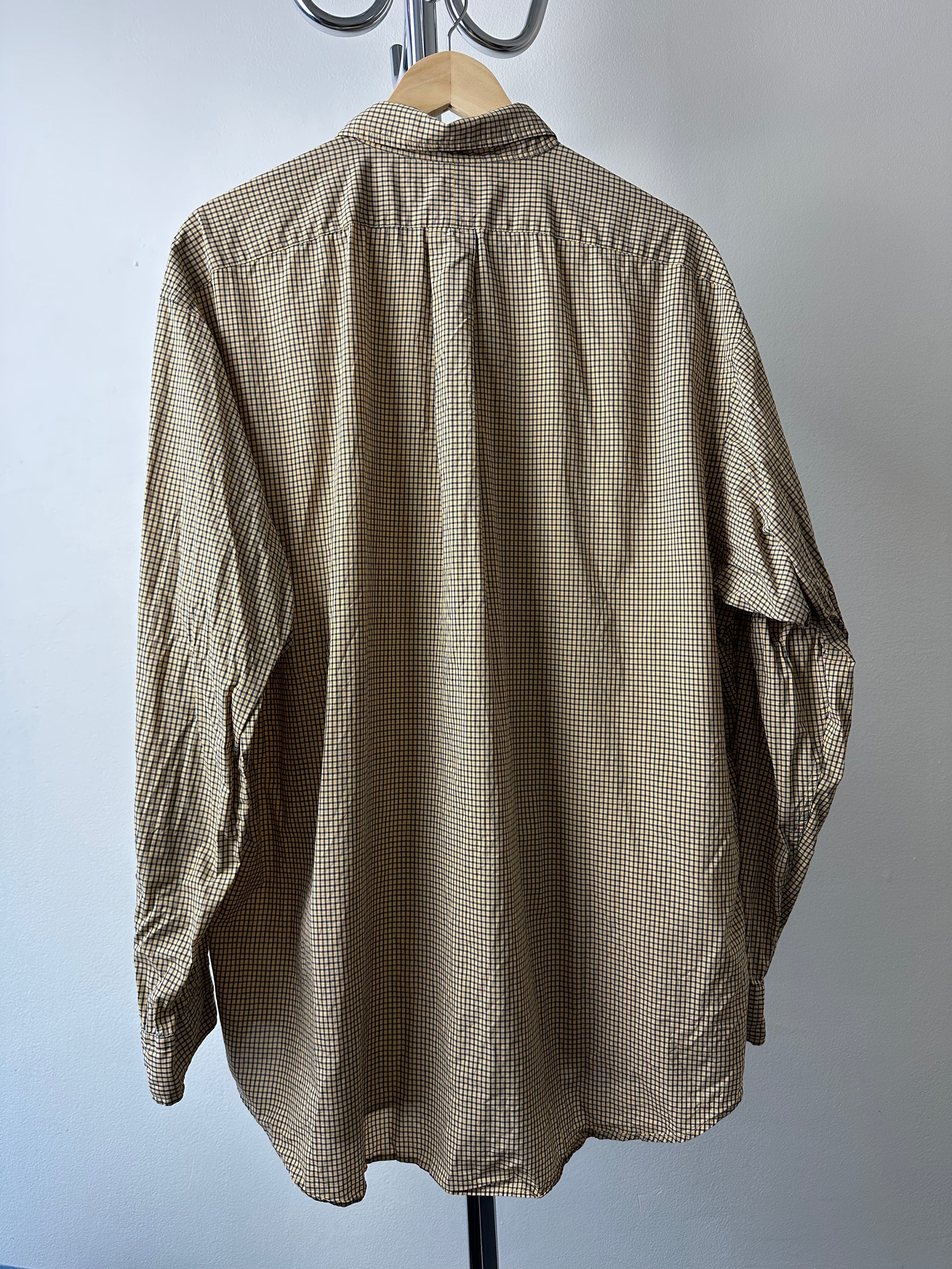 Vintage Polo Ralph Lauren Checked Oxford Shirt - size XL