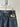Vintage Mish Mash Denim Samurai Patch Pants - size 30x32