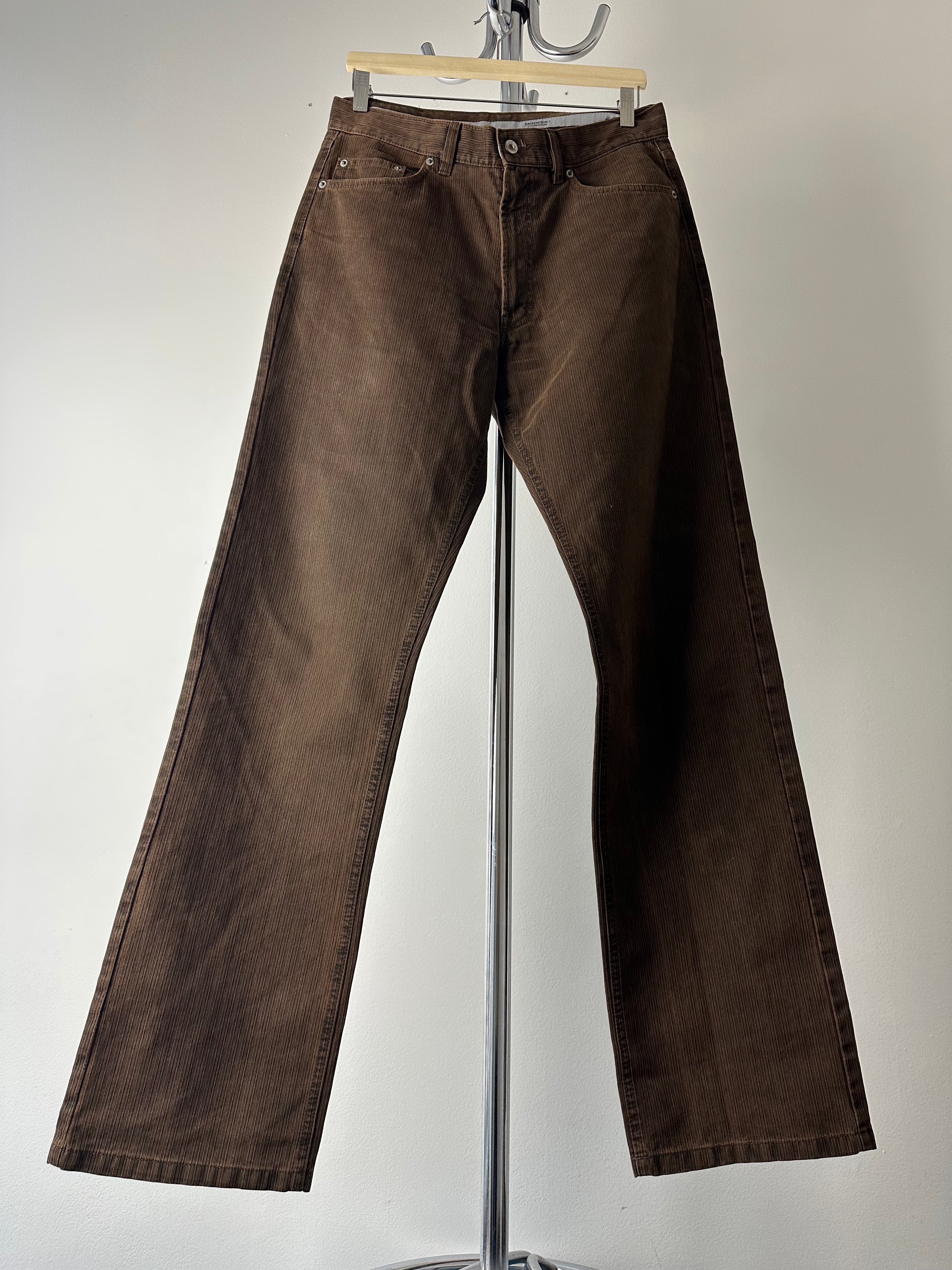 Vintage 1990s British Corduroy Pants – size 33x34