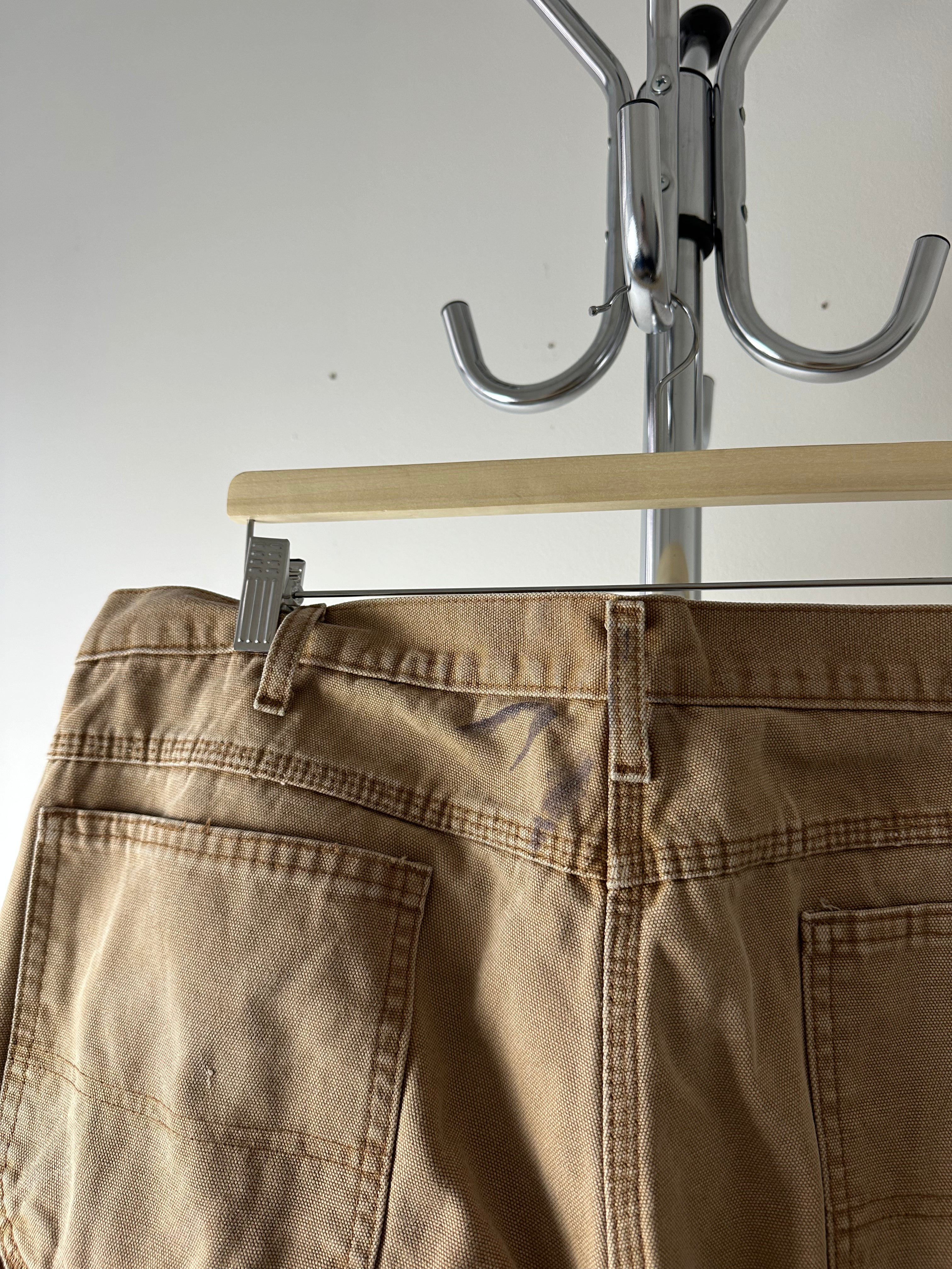 Vintage Dickies Single Knee Flannel-Lined Work Pants – size 38x30