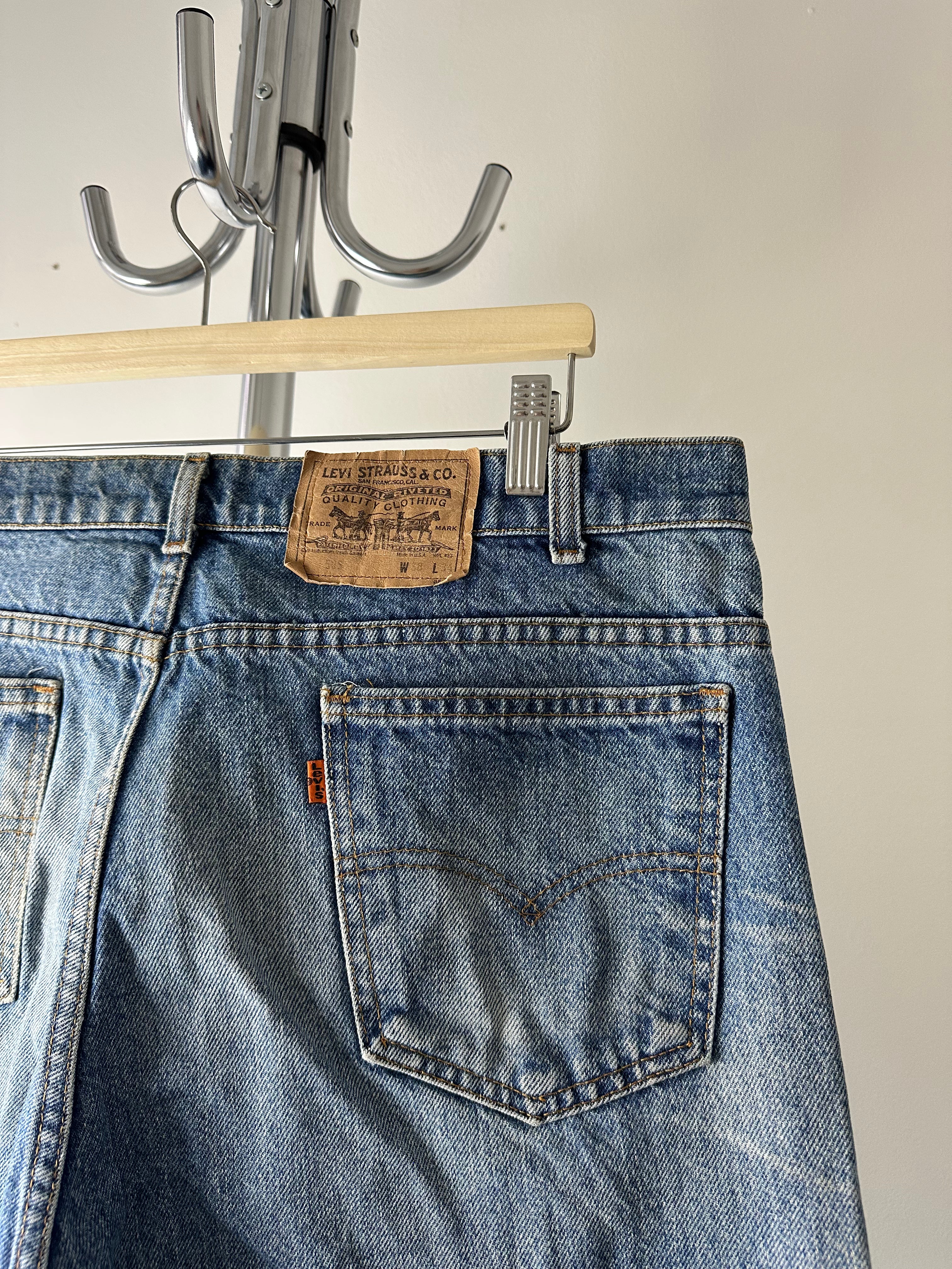 Vintage 1980s Levi's Made in USA Pants - size 38x34