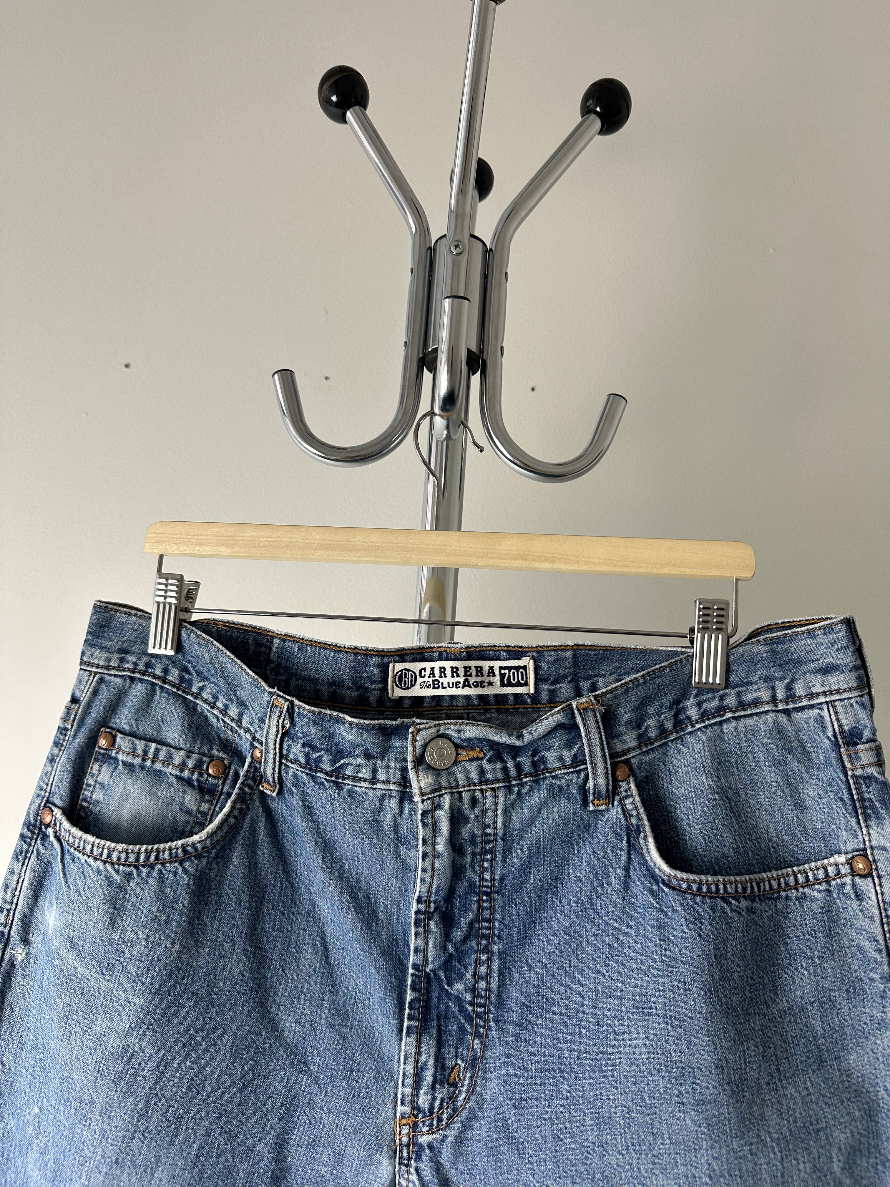 Vintage 1990s Carrera Denim Pants - size 36x30