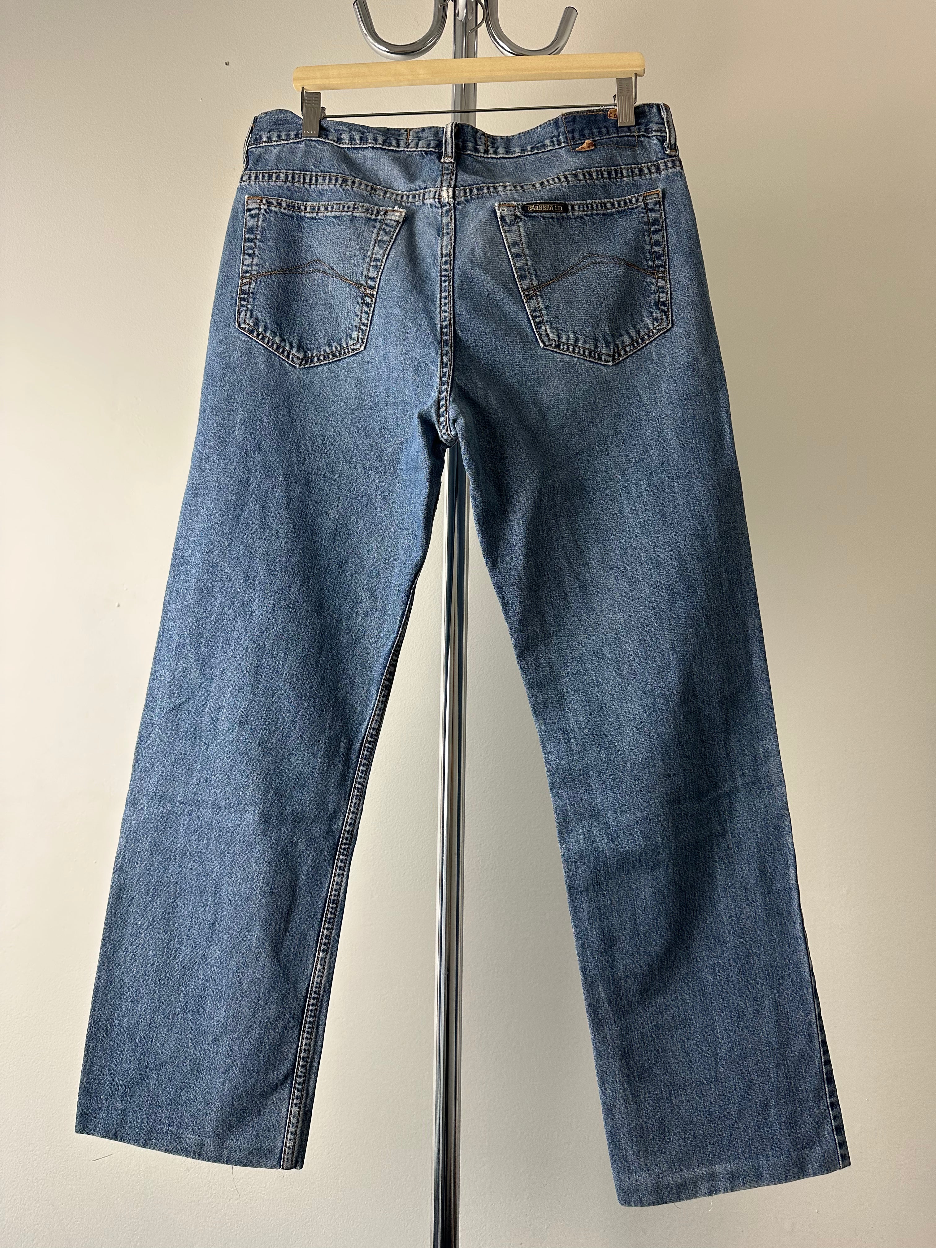 Vintage 1990s Carrera Denim Pants - size 36x30