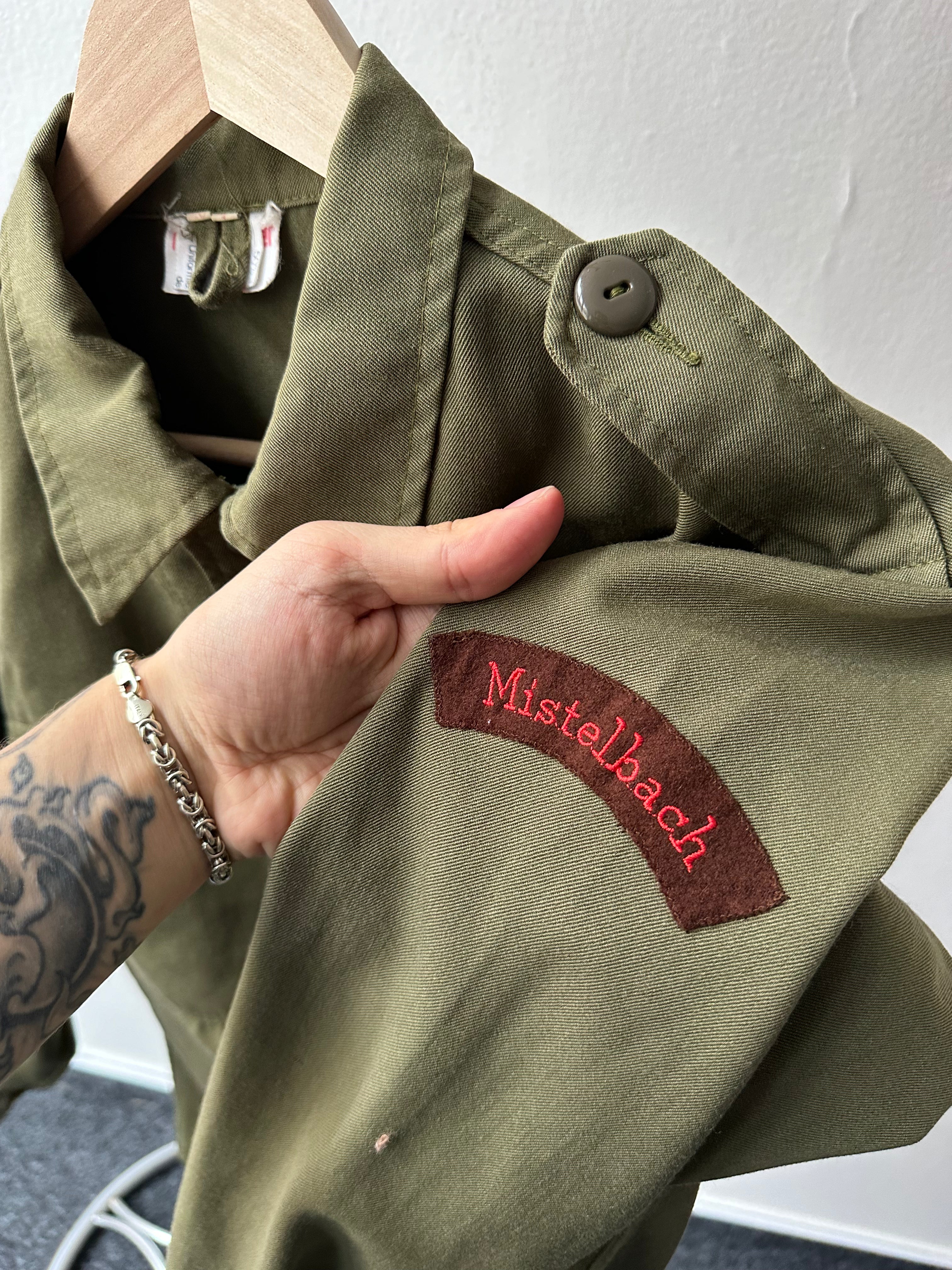 Vintage 1980s Military Overshirt Jacket - size M/L