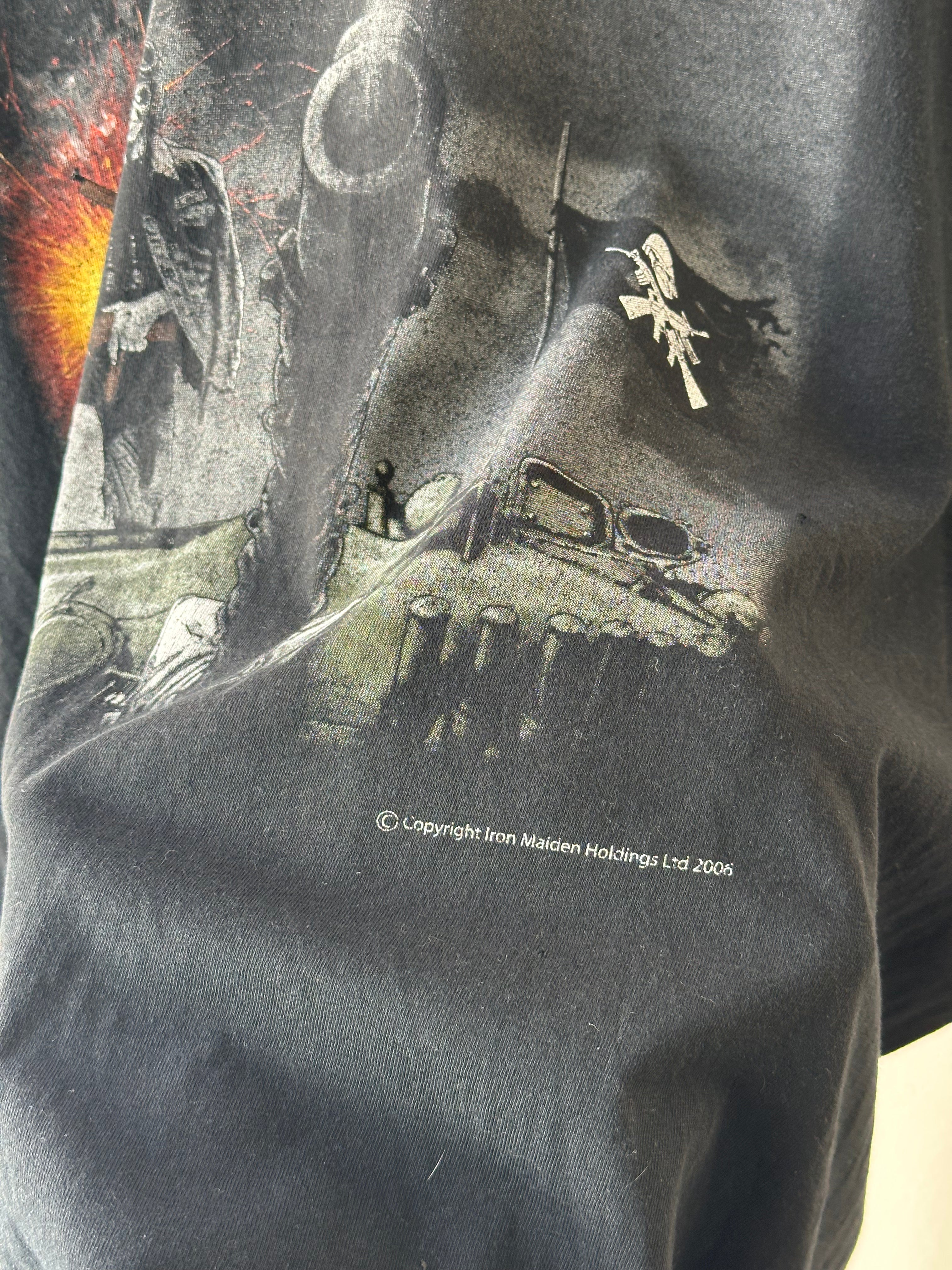 Vintage Iron Maiden "A Matter of Life and Death" T-shirt - size XL