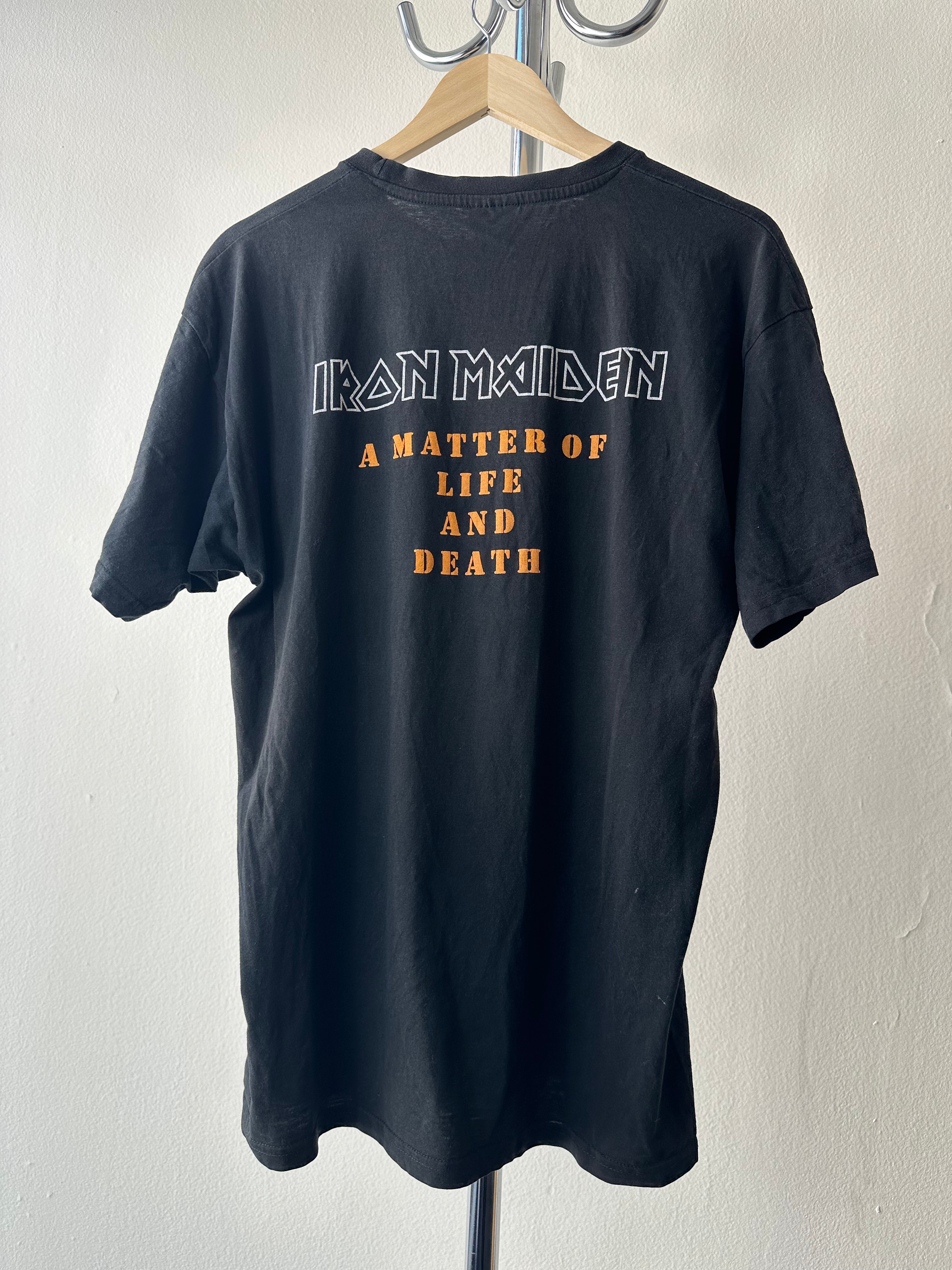 Vintage Iron Maiden "A Matter of Life and Death" T-shirt - size XL