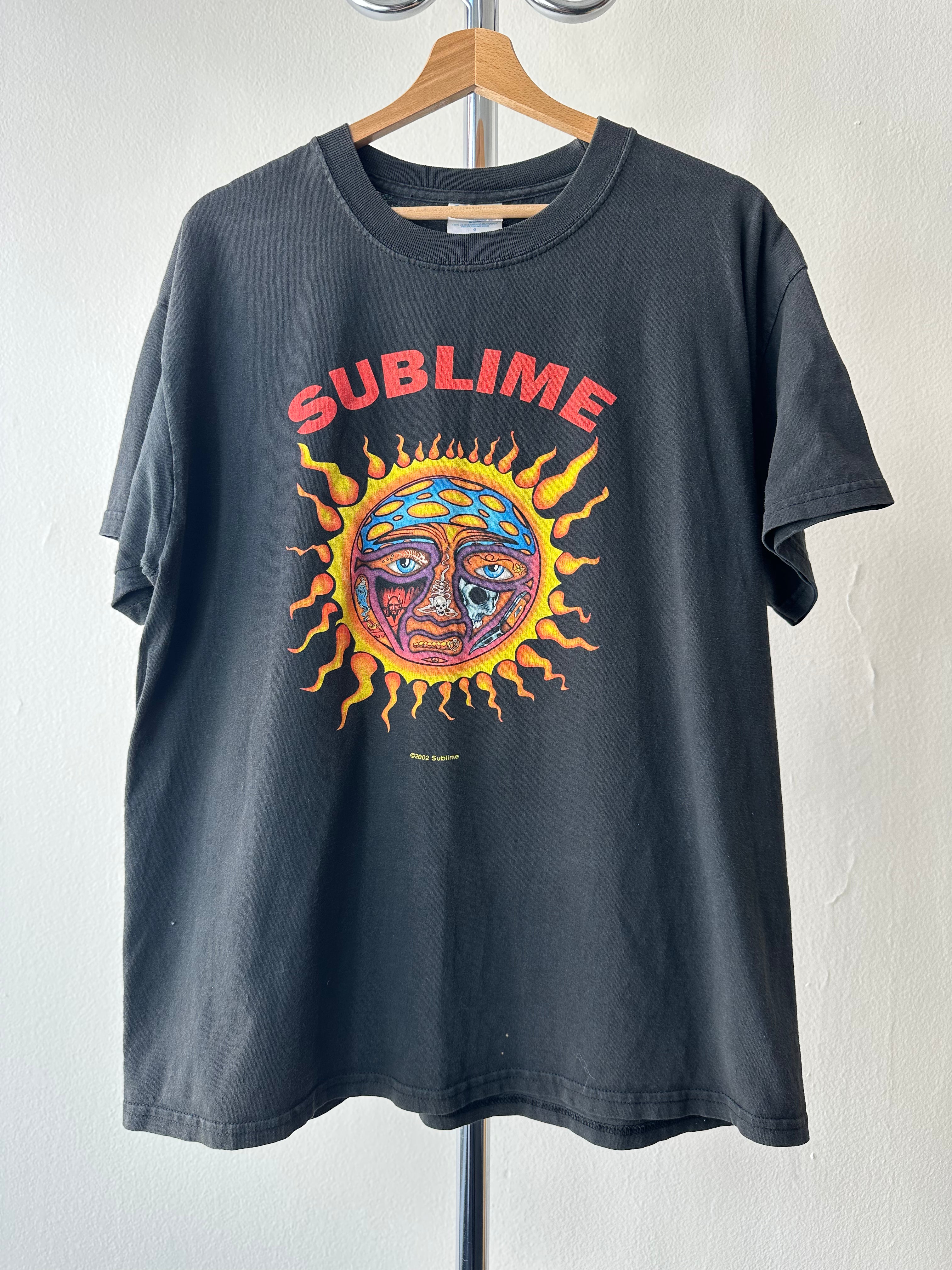 Vintage 2002 Sublime “Sun Face” T-shirt - size L