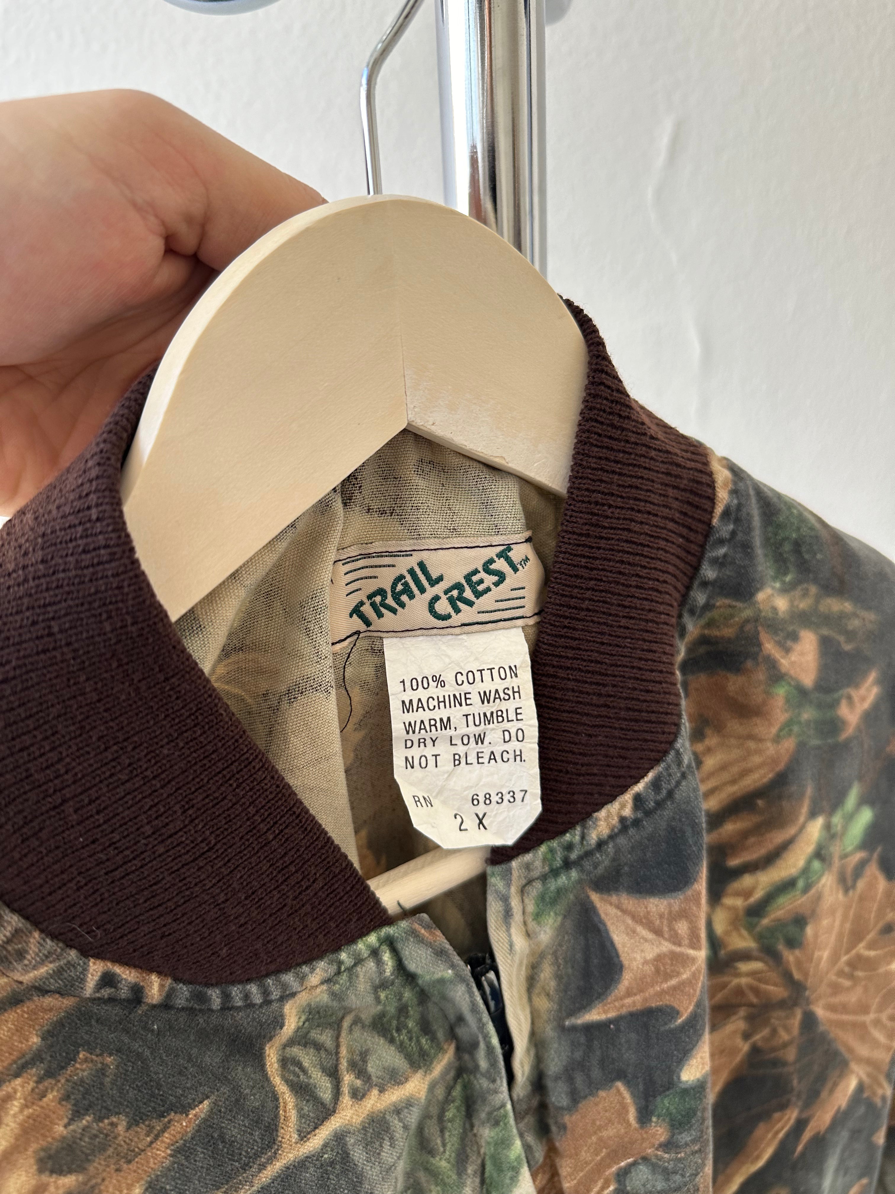 1980s/90s Realtree Bomber Jacket - size L