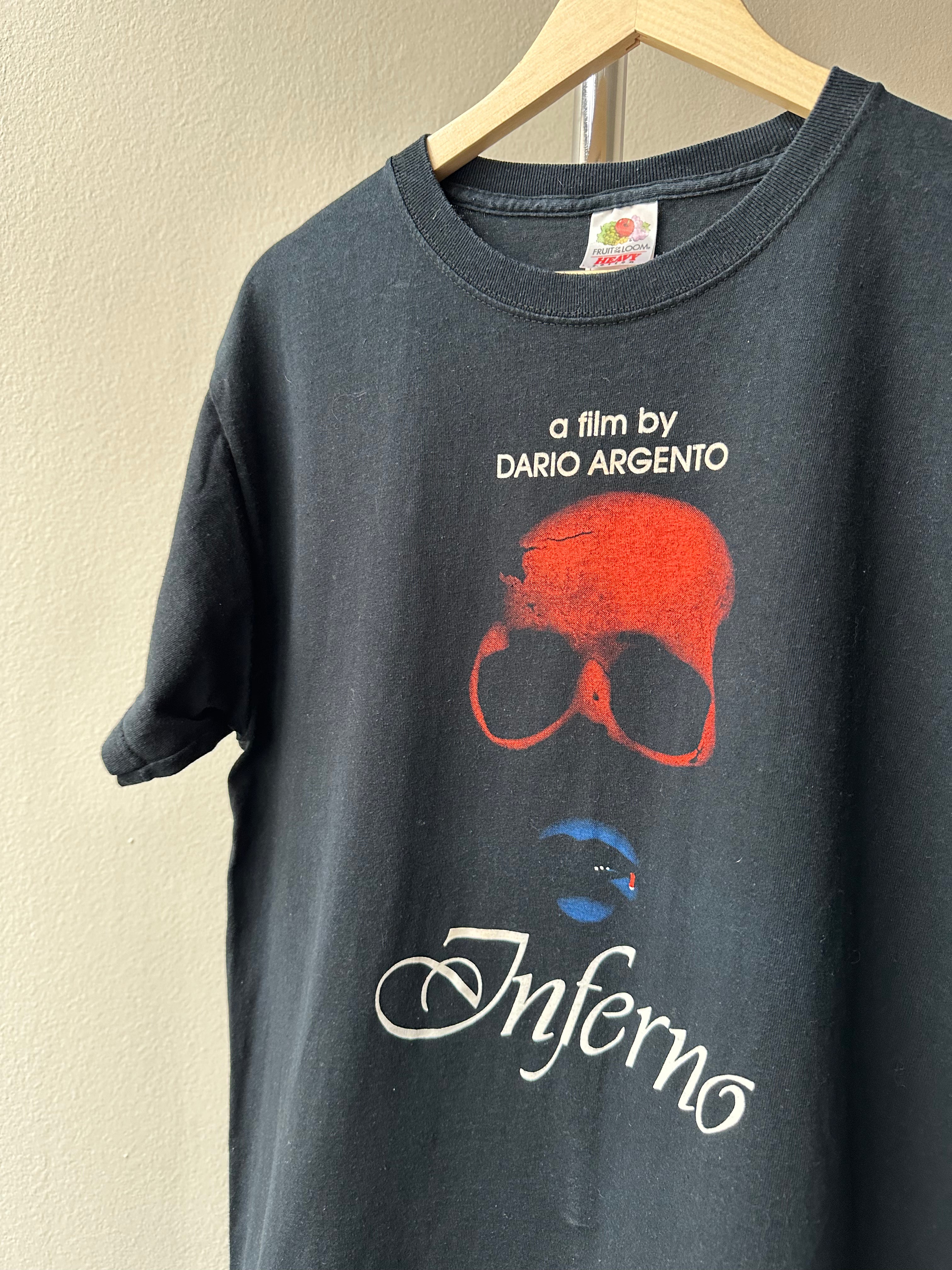 Vintage 1990s Dario Argento “Inferno” T-shirt - size L