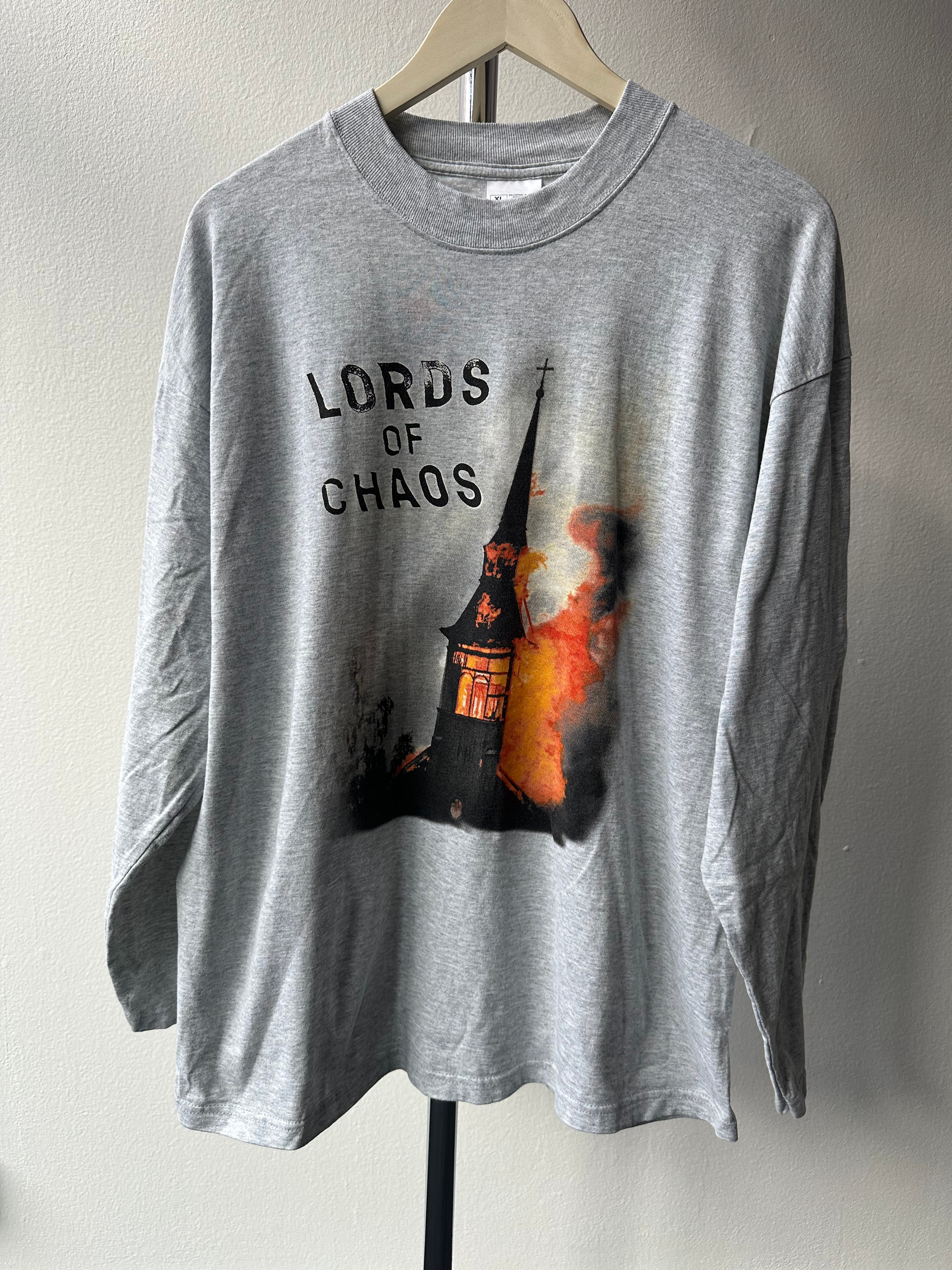 Vintage Mayhem 2001 "Lords of Chaos" Longsleeve - size XL