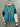 Vintage 1980s Wool "Old House" Cardigan - Made in Hong Kong - size L/XL