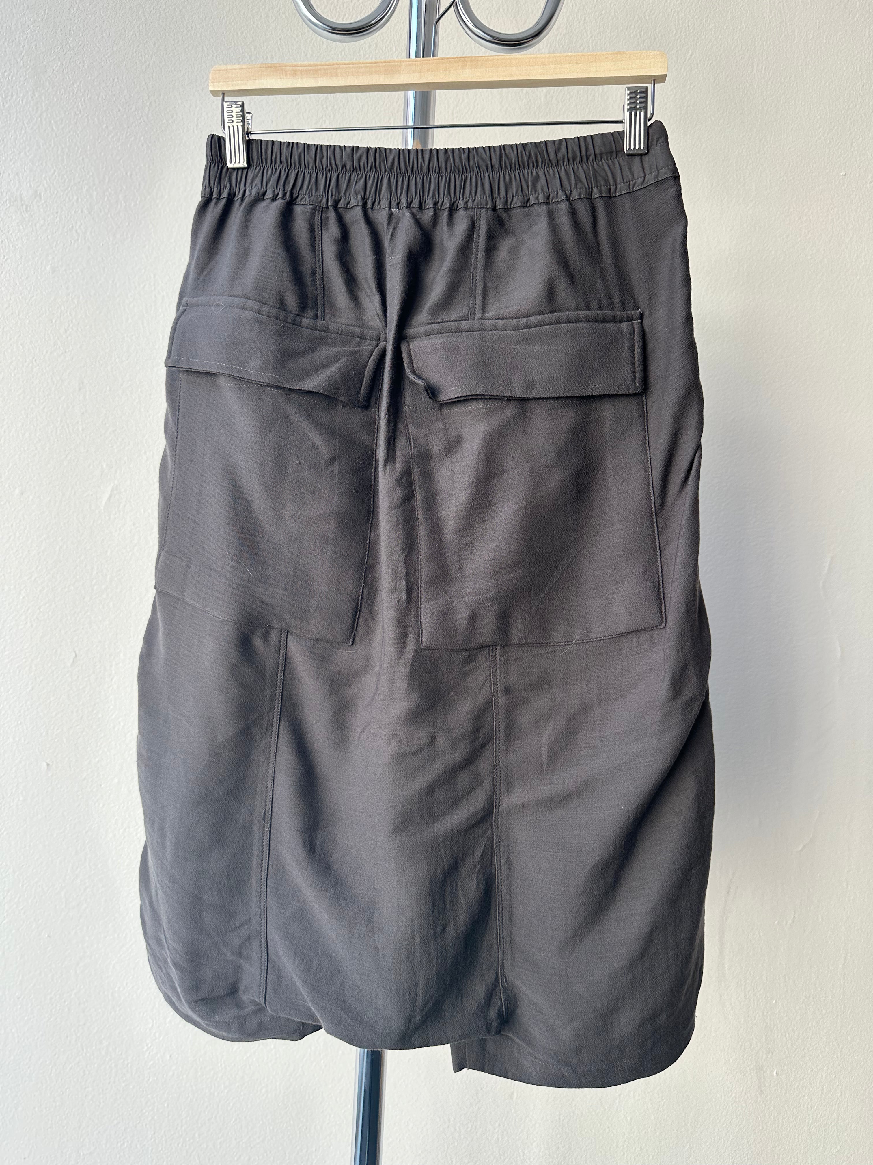 Rick Owens FW14 Moody Drop Crotch Shorts - size S/M