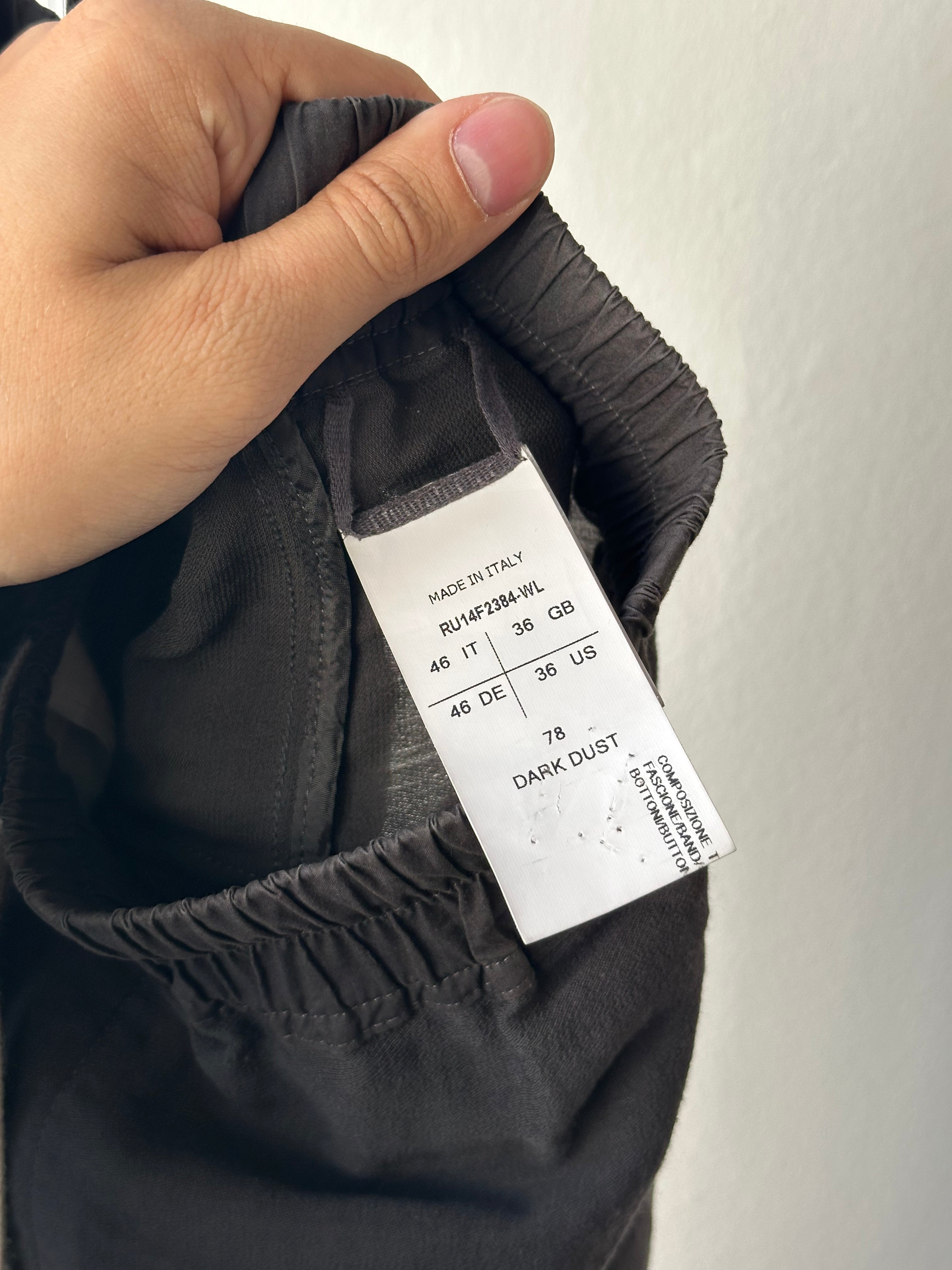 Rick Owens FW14 Moody Drop Crotch Shorts - size S/M
