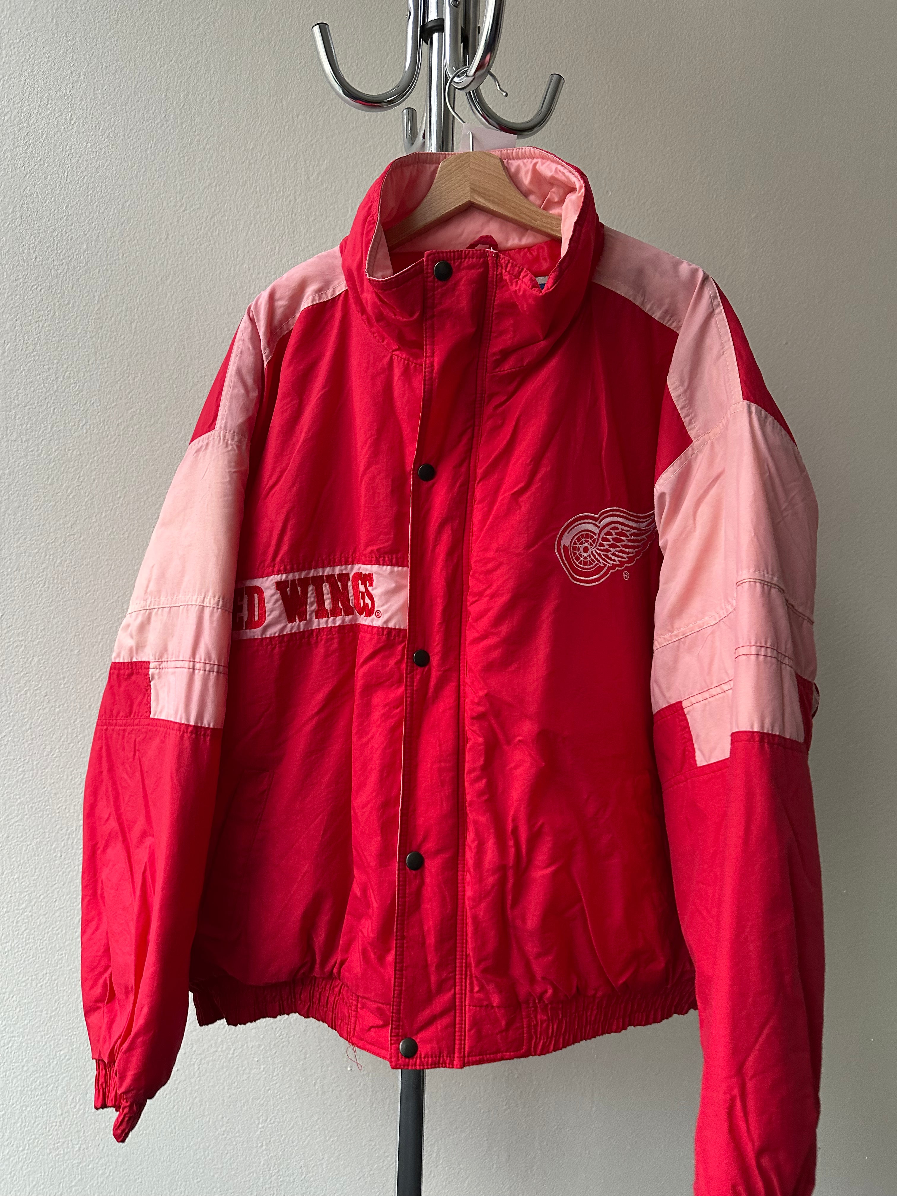Vintage 1990s Red Wings NHL Padded Jacket - size XXXL