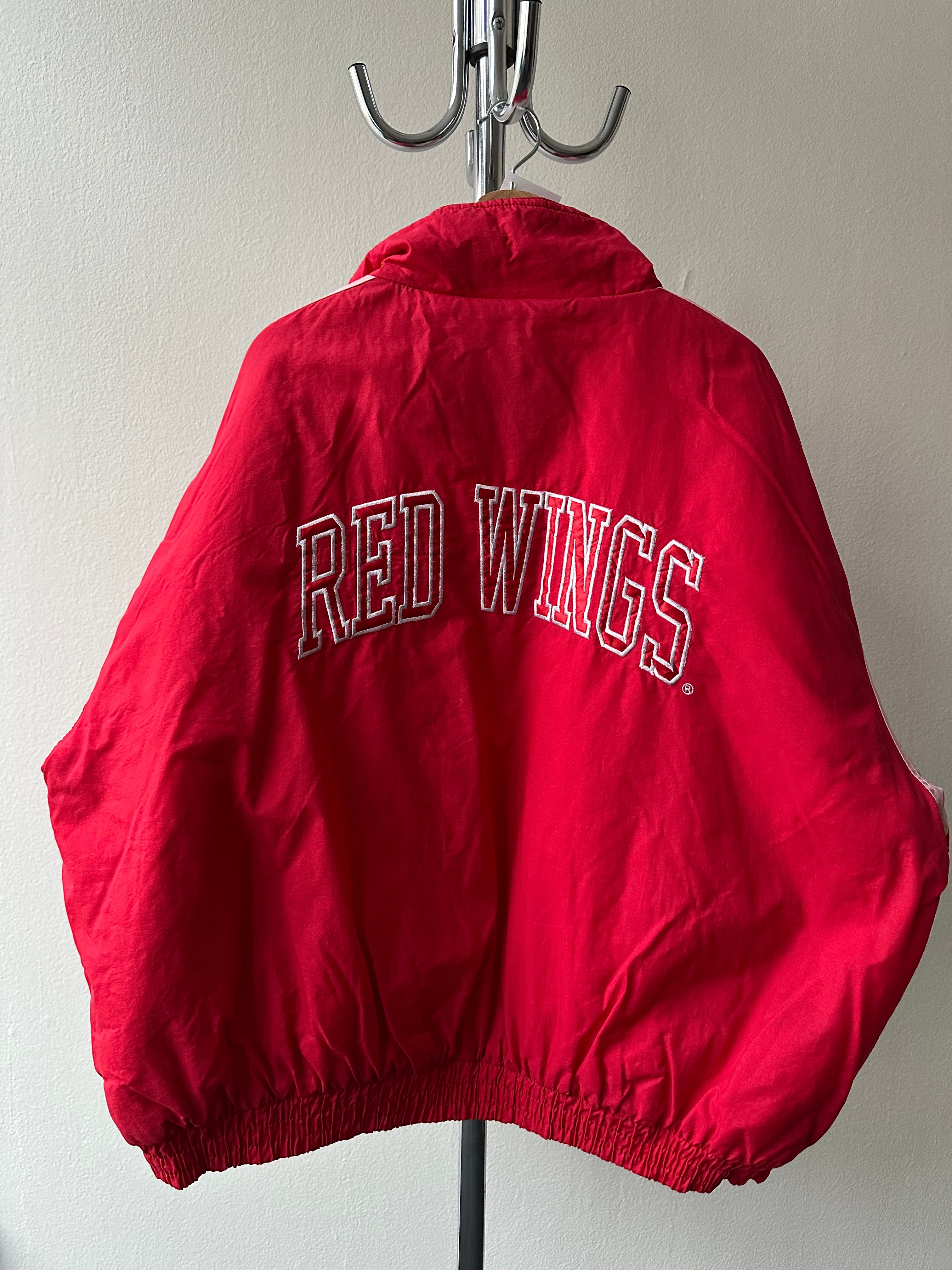 Vintage 1990s Red Wings NHL Padded Jacket - size XXXL