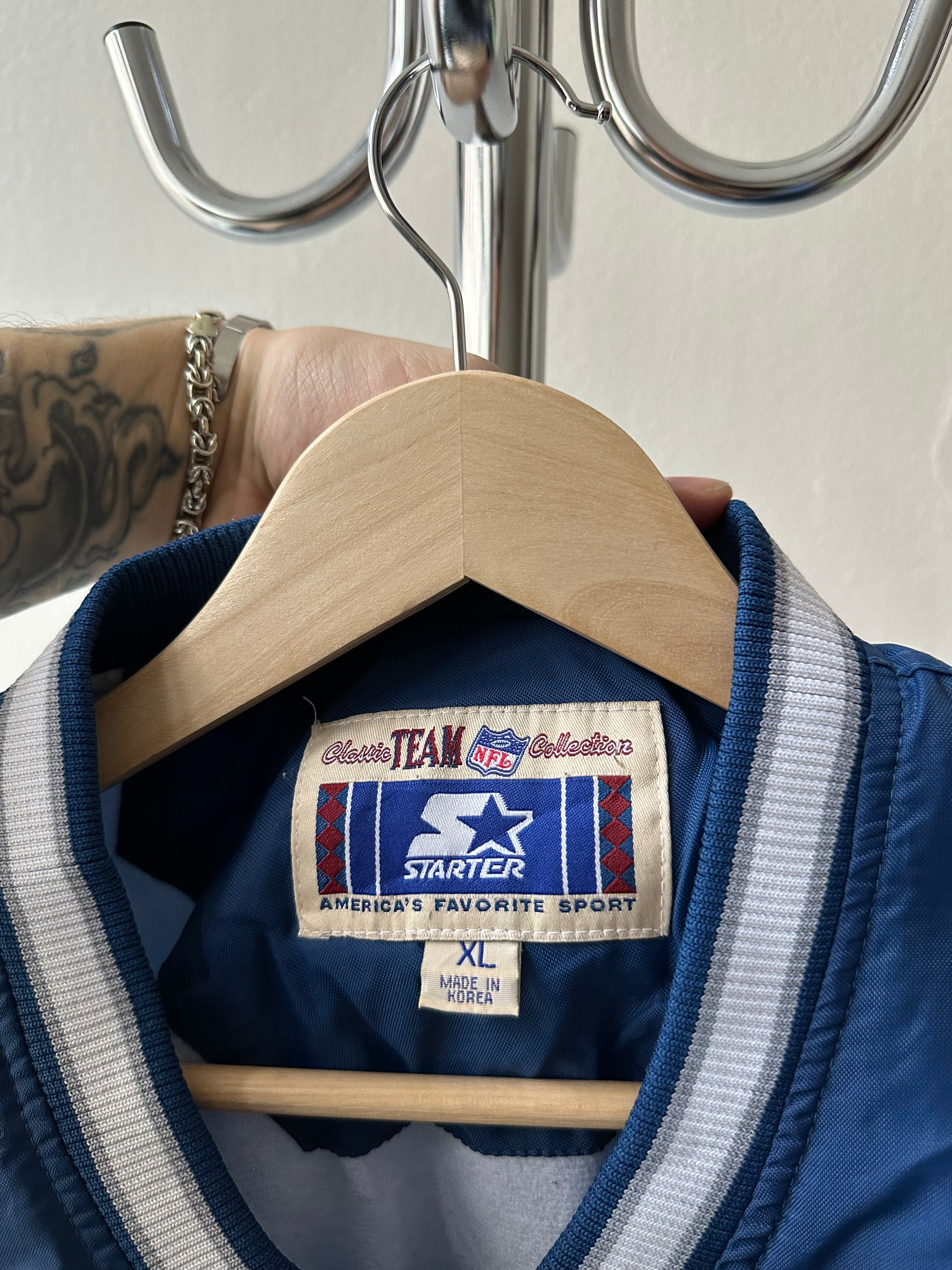 Vintage 1990s Dallas Cowboys Starter Pullover Jacket - size XL