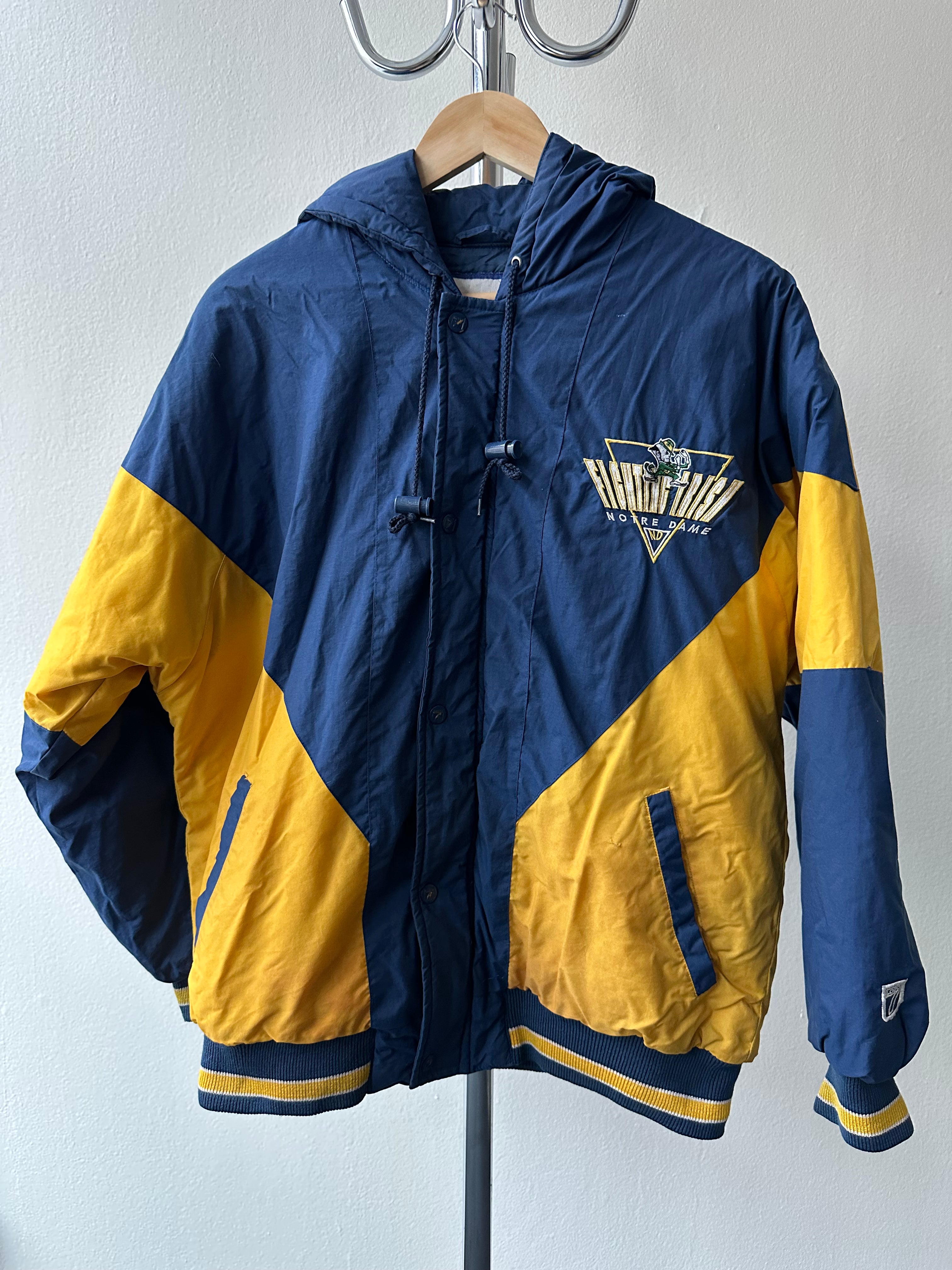Vintage 1990s Fighting Irish Notre Dame Winter Jacket - size M