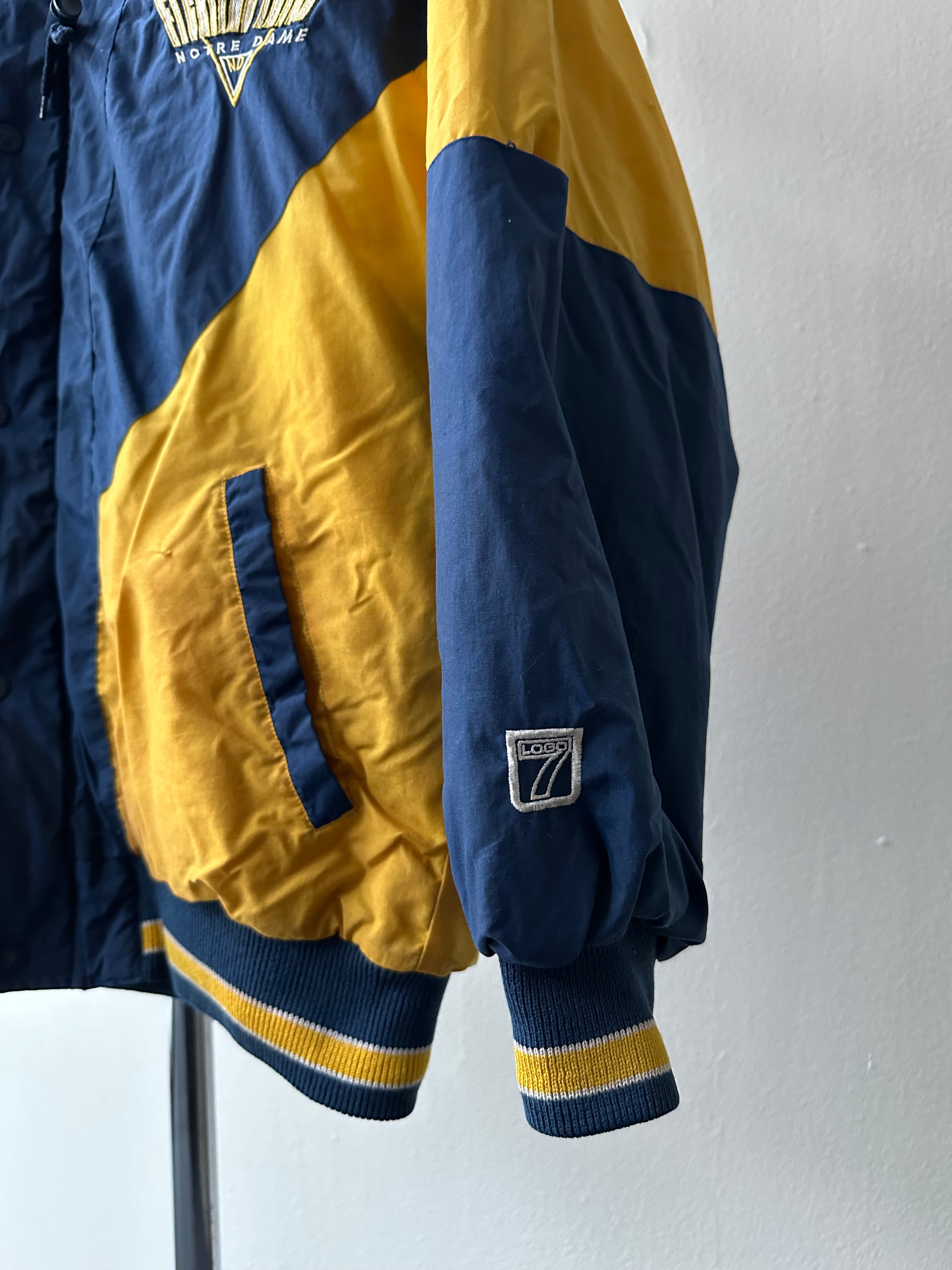 Vintage 1990s Fighting Irish Notre Dame Winter Jacket - size M