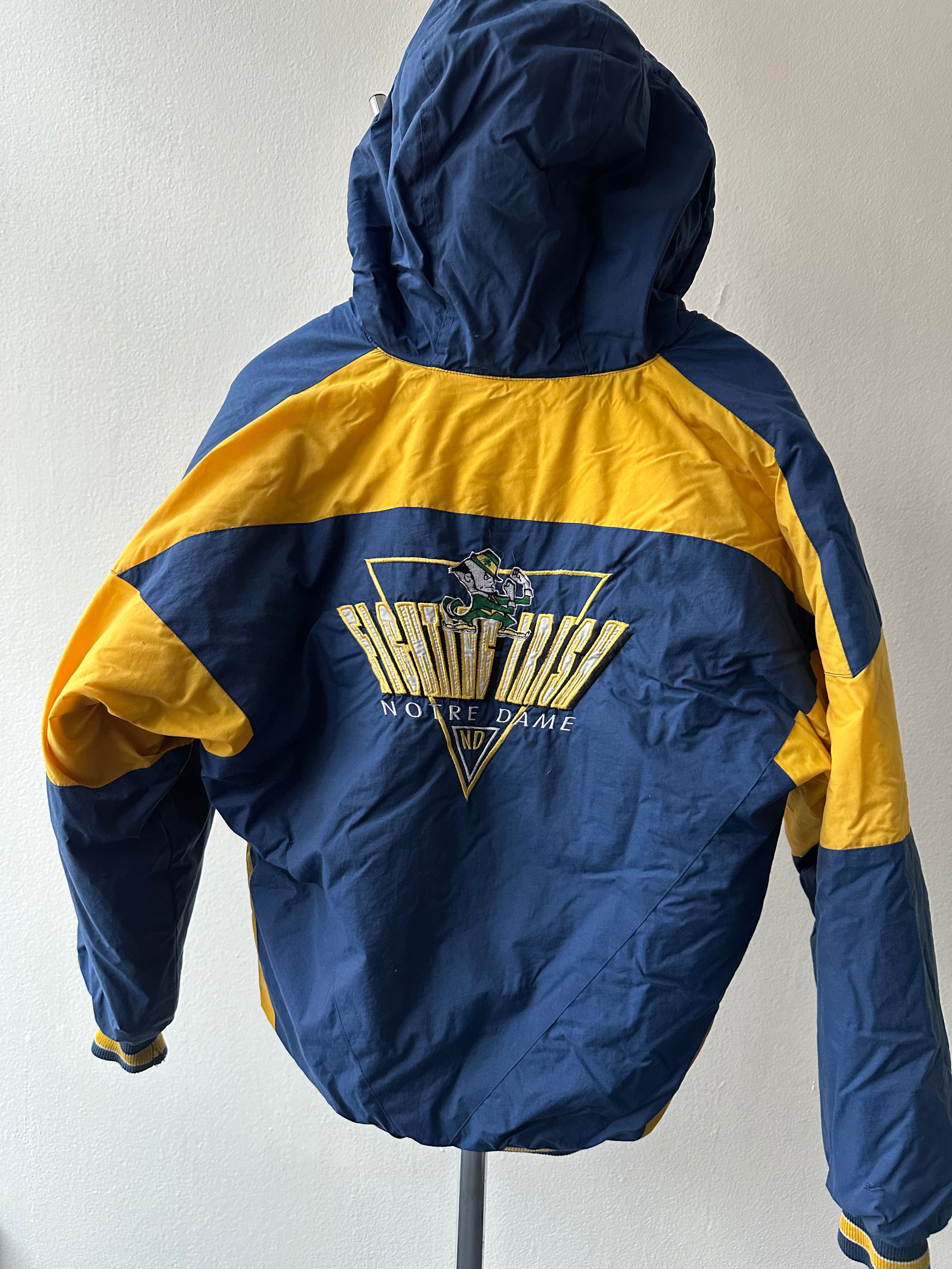 Vintage 1990s Fighting Irish Notre Dame Winter Jacket - size M