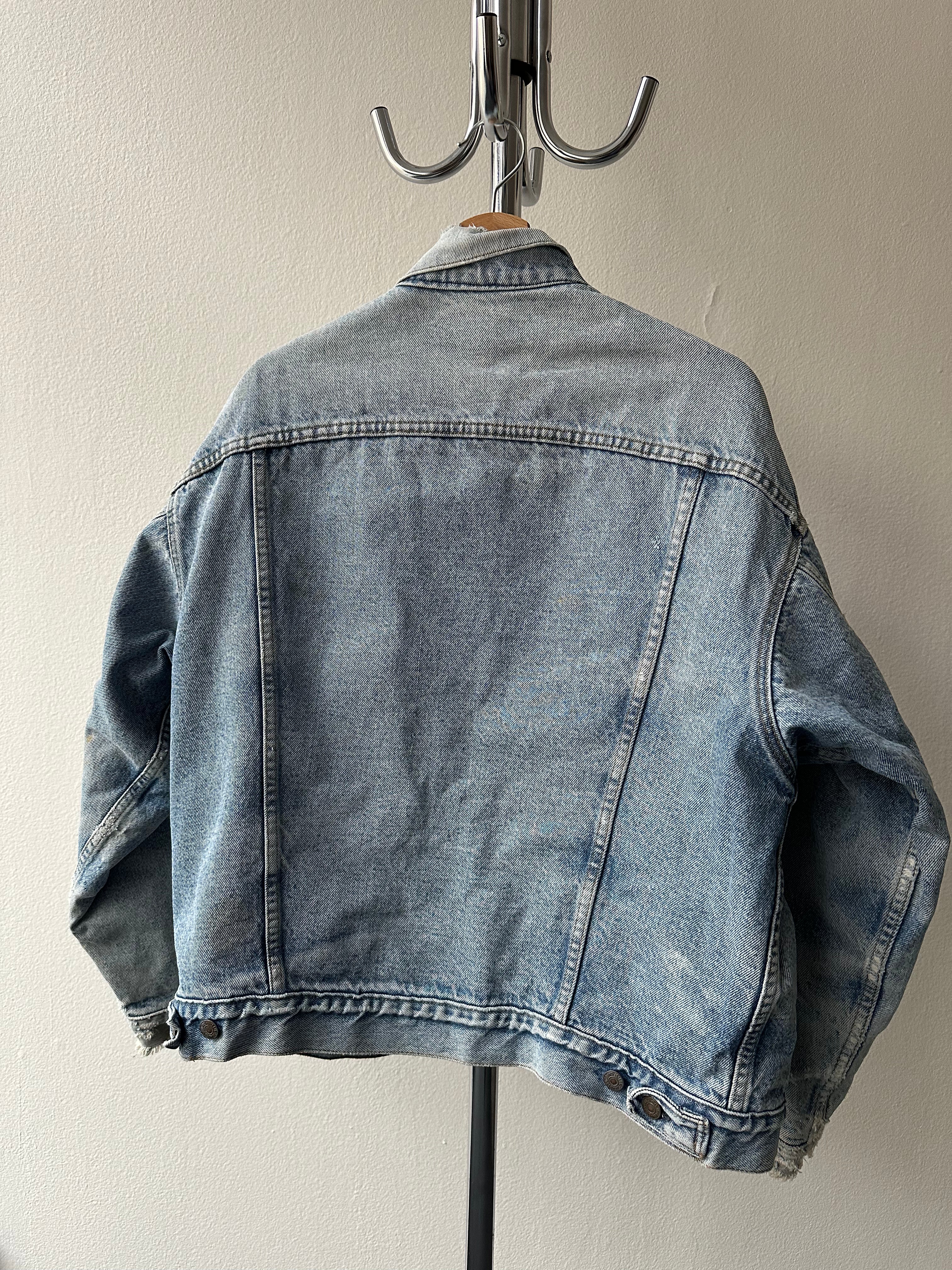 Vintage 1980s Levi’s Distressed Jacket - size XL