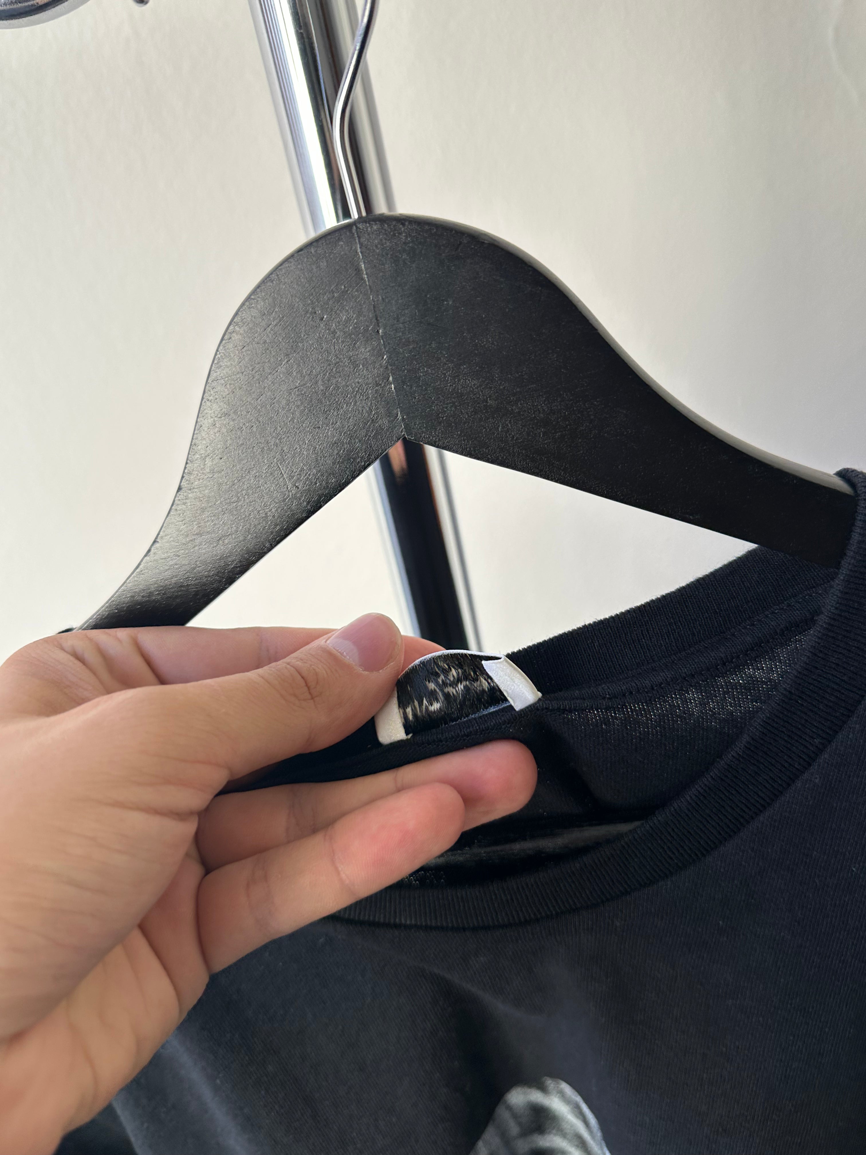 Saint Laurent "Optical Logo" T-shirt - size L