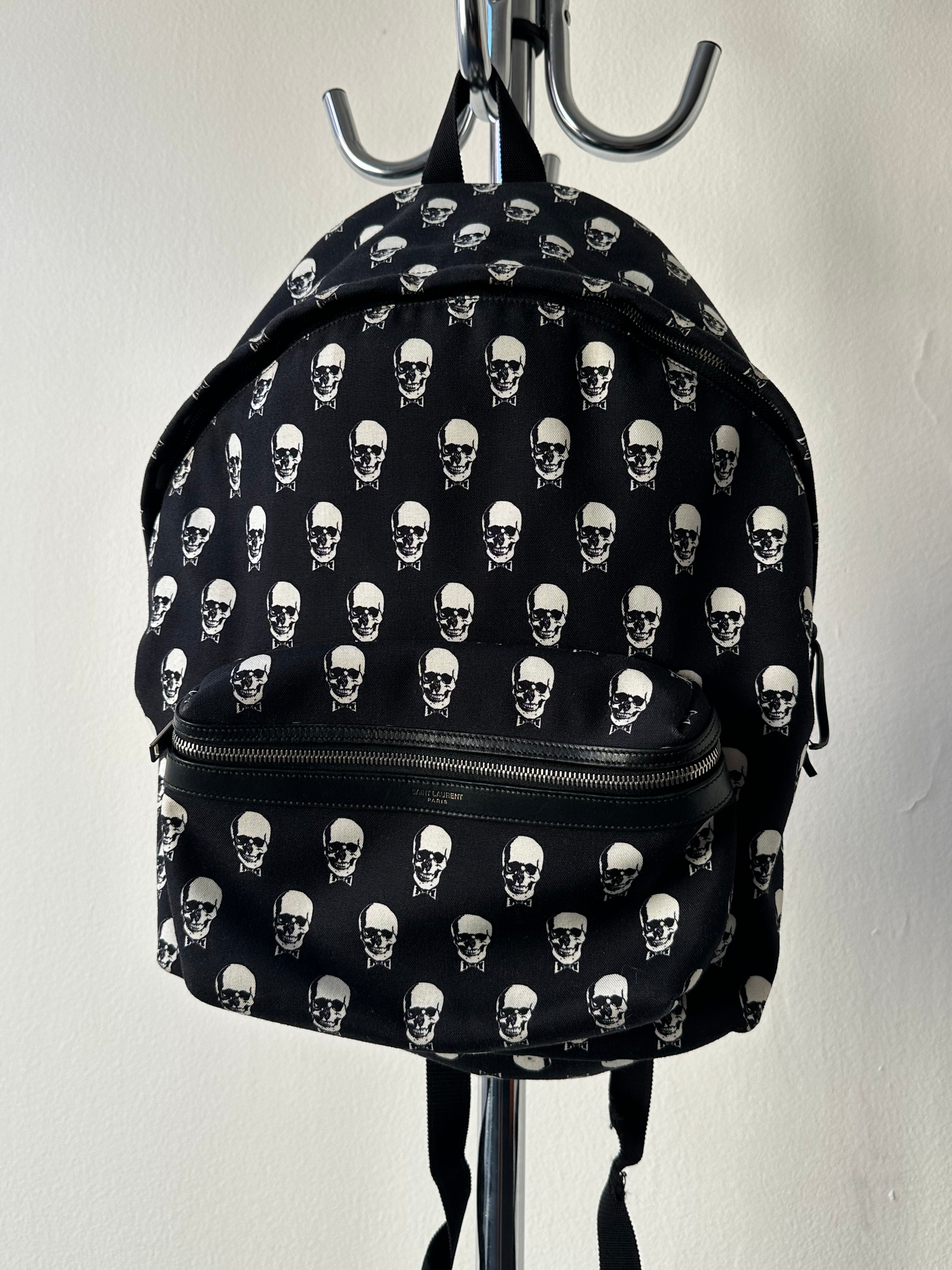 Saint Laurent "Skull" Backpack