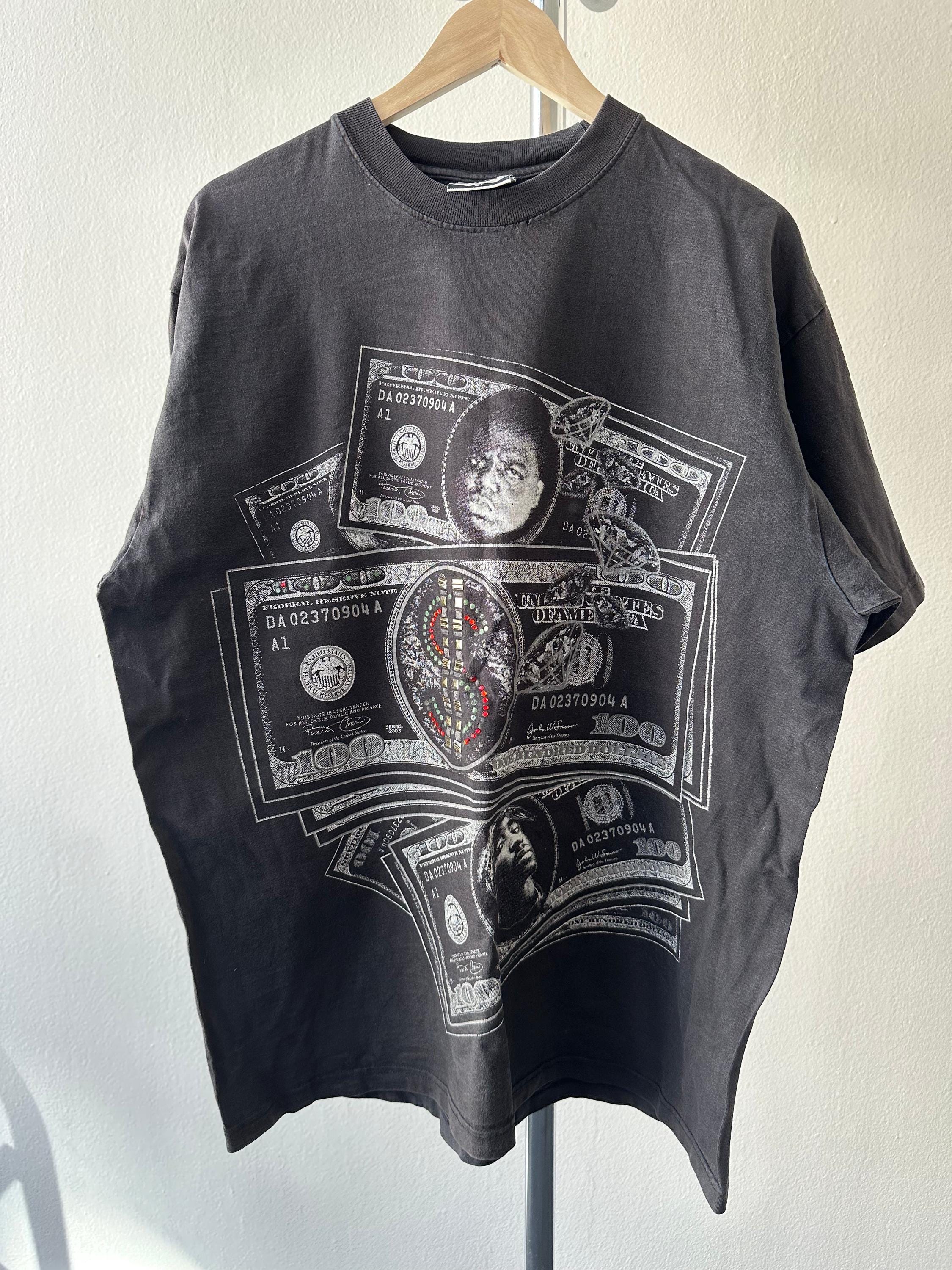 Vintage 2Pac & Biggie 90S Rap Tee - Size XL